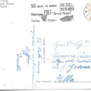 Torino - SALUTI - 16/10/59