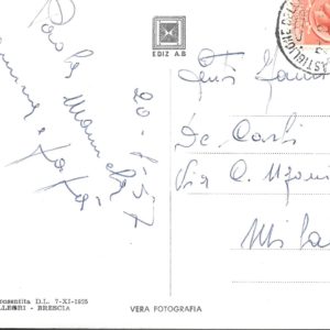 Sirmione - VEDUTA AEREA DELLA PENISOLA - 20/08/57