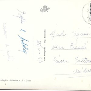 Celle Ligure - PANORAMA GENERALE - 1953