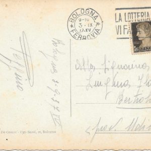 Bologna - VIA RIZZOLI E PALAZZO RE ENZO - 1937