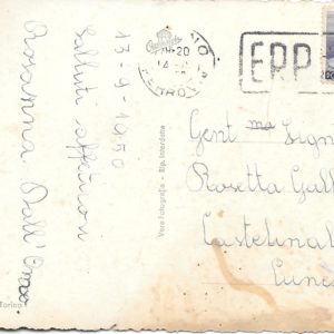 Torino - PONTE UMBERTO I E MONTE DEI CAPPUCCINI - 13/09/50