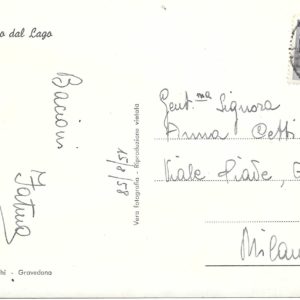 Lago di Como - L'ULTIMO BACINO DEL LAGO DI COMO - 1958