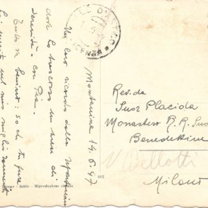 Velo d'Astico - LA MONTANINA - Cappella - 14/06/47