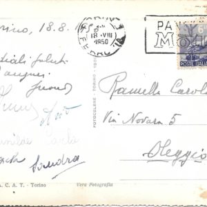 Torino - STAZIONE DI PORTA NUOVA - 18/08/50