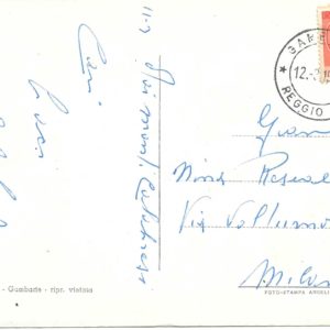 Gambarie d'Aspromonte - SALUTI DA GAMBARIE - 1955