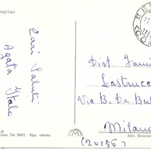 Canzo - LAGO DEL SEGRINO - 1967