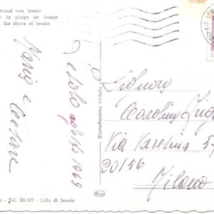 Lido di Jesolo - VEDUTE - 1969