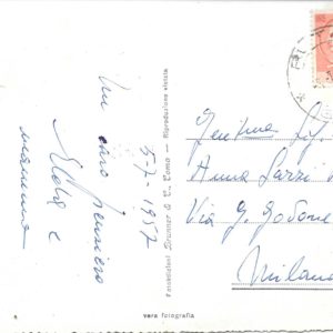 Ruta - GOLFO DEL TIGULLIO - 1957