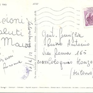 Tirrenia - SALUTI - 31/07/72