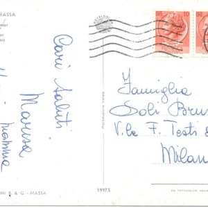 Marina di Massa - LUNGOMARE - 26/08/66