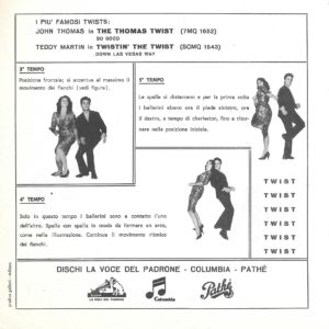 GEORGE HUDSON - It's Twistin'Time - 13/12/61