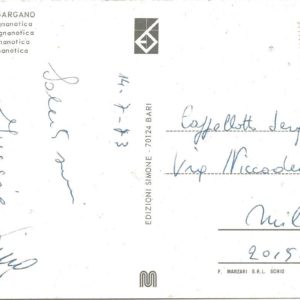 Testa del Gargano - COLONNA DI VAGNANOTICA - 14/07/73