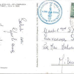 Stilfserjoch - RIFUGIO TIBET - 13/08/68