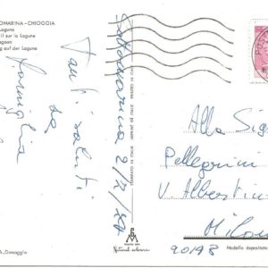 Lido di Sottomarina - TRAMONTO SULLA LAGUNA - 02/07/74