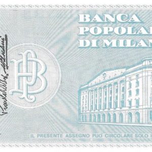 UNIONE ARTIGIANI PROVINCIA DI MILANO - 50 Lire - MILANO - 14/01/77