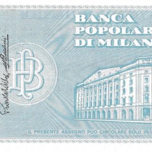 UNIONE ARTIGIANI PROVINCIA DI MILANO - 50 Lire - MILANO -10/05/77