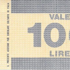 LA CENTRALE GENERALE FINANZIARIA - 100 Lire - MILANO - 29/06/77