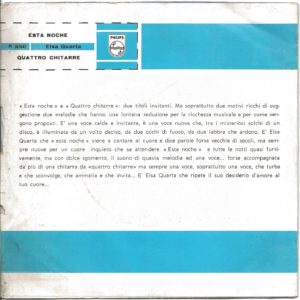 ELSA QUARTA - Esta noche, Quattro chitarre