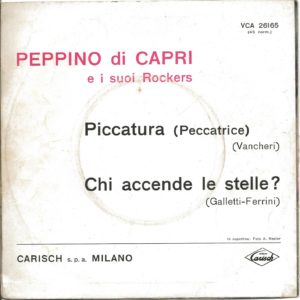 PEPPINO DI CAPRI - Piccatura, Chi accende le stelle? - 27/01/64