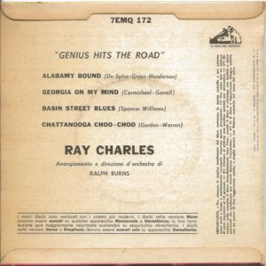 RAY CHARLES - Alabamy Bound, Georgia on my mind, Basin street blues, Chattanooga choo-choo - 21/07/60