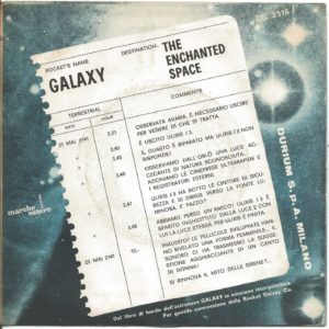 LOS MARCELLOS FERIAL - Galaxy, The enchanted space - 01/10/63