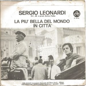 SERGIO LEONARDI - La più bella del mondo, In città - 26/11/70