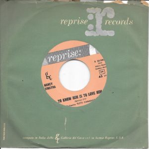 NANCY SINATRA - To know him is to love him, Like I do - 23/01/62