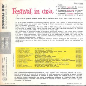 UMBERTO BINDI - Il mio mondo, Vieni andiamo