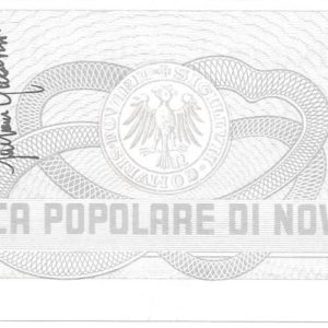 COOPERATIVA ALLEVATORI SONDRIO - 100 Lire - NOVARA - 03/12/76