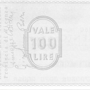 ASSOCIAZIONE COMMERCIANTI ESERCENTI TURISMO- 100 Lire - VICENZA - 21/12/76