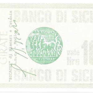 BICATEX DI BISCARI E CATANIA  MODICA  - Lire 100 - RAGUSA - 25/10/76