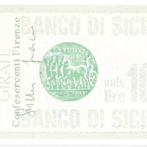 CONFESERCENTI - Lire 100 - FIRENZE - 25/10/76