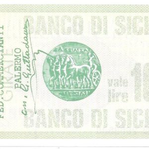 FEDERAZIONE COMMERCIANTI - Lire 100 - PALERMO - 14/02/77