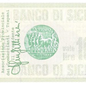 ASSOCIAZIONE PROVINCIALE COMMERCIANTI - Lire 100 - TRAPANI - 14/02/77