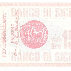 FEDERAZIONE COMMERCIANTI - Lire 150 - PALERMO - 14/02/77