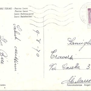 Salsomaggiore Terme - PISCINA LEONI - 09/08/70