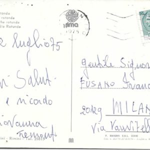 Rimini - PANORAMA E ROTONDA - 12/07/75