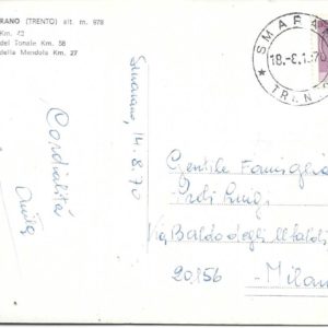 Smarano - SALUTI - 18/08/70
