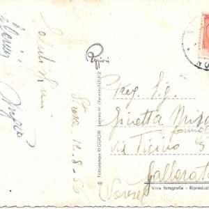 Isola Bella - LUNGO LAGO DI STRESA - 12/08/56