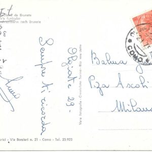 Como - LA FUNICOLARE DI BRUNATE