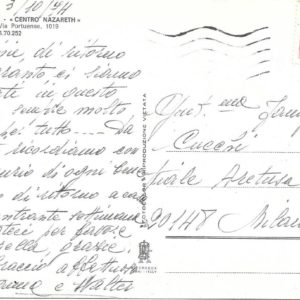 Roma - CENTRO NAZARETH - 03/10/74