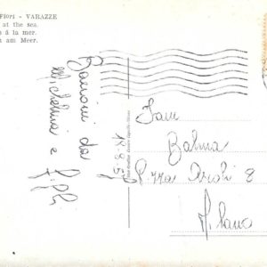 Varazze - VILLE SUL MARE - 18/08/57