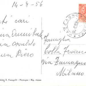 Lago Maggiore - RICORDO DEL LAGO - 14/08/56