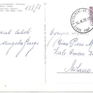 Bressanone - PUNTA ODLE e SASSO PUTIA - 14/08/73