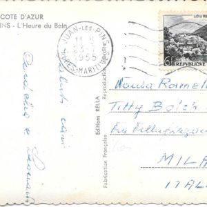 JUAN LES PINS - L'Heure du Bain - 23/07/55