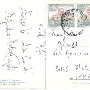CANFRANC (Huesca) - Hotel Ara - 09/08/70