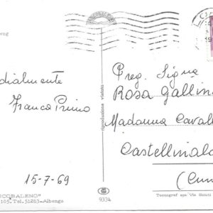 Loano - PASSEGGIATA - 15/07/69