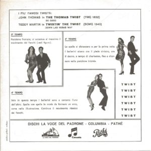 JOE LOSS - Wheels, Twistin' the mood, Latino,Everybody twist - 25/01/62