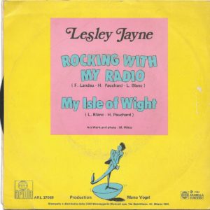 LESLEY JAYNE - Rocking with my radio, My isle of Wight - 24/09/81