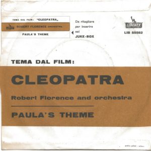 ROBERT FLORENCE - Cleopatra, Paula's theme - 20/06/63